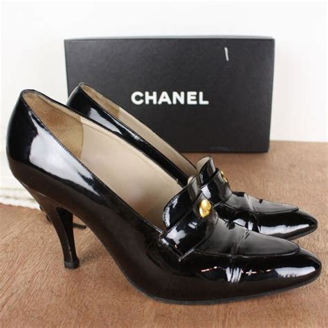 chanel nere numero 37 bata|Chanel Shoes 37 .